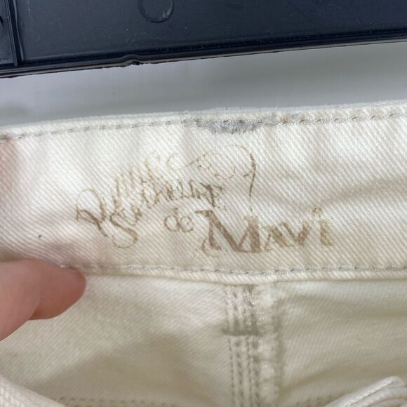 Mavi Jeans Women’s White Flared Jeans size 27 - Picture 2 of 5